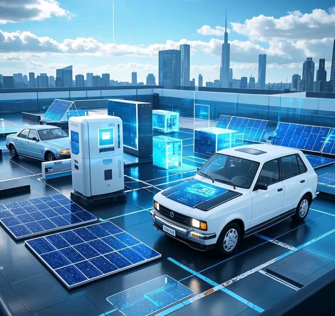 新能源汽车行业示意图